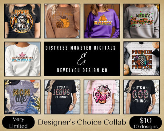 Designer's Choice Mini Design Bundle - PNG Downloads