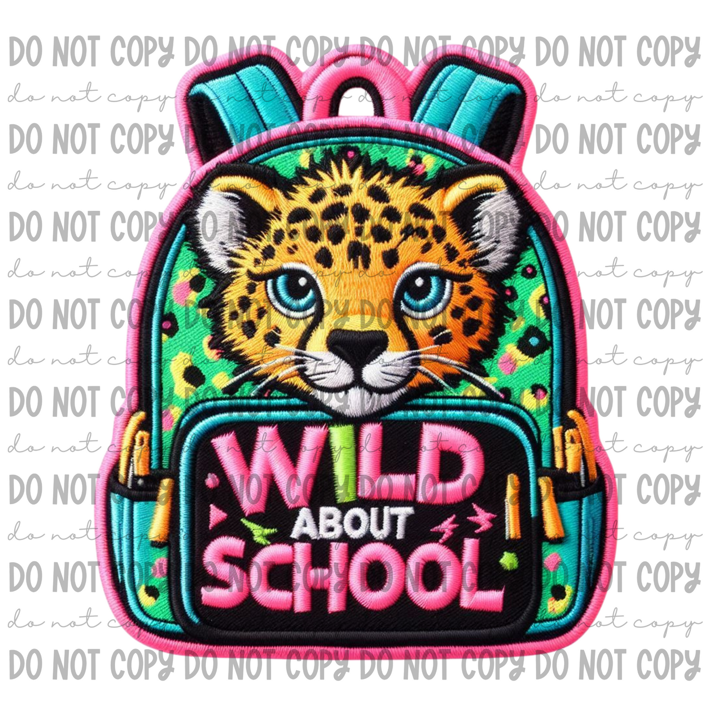 Faux Embroidery Back To School Mini Bundle - PNG Downloads - LIMITED EDITION will not restock!