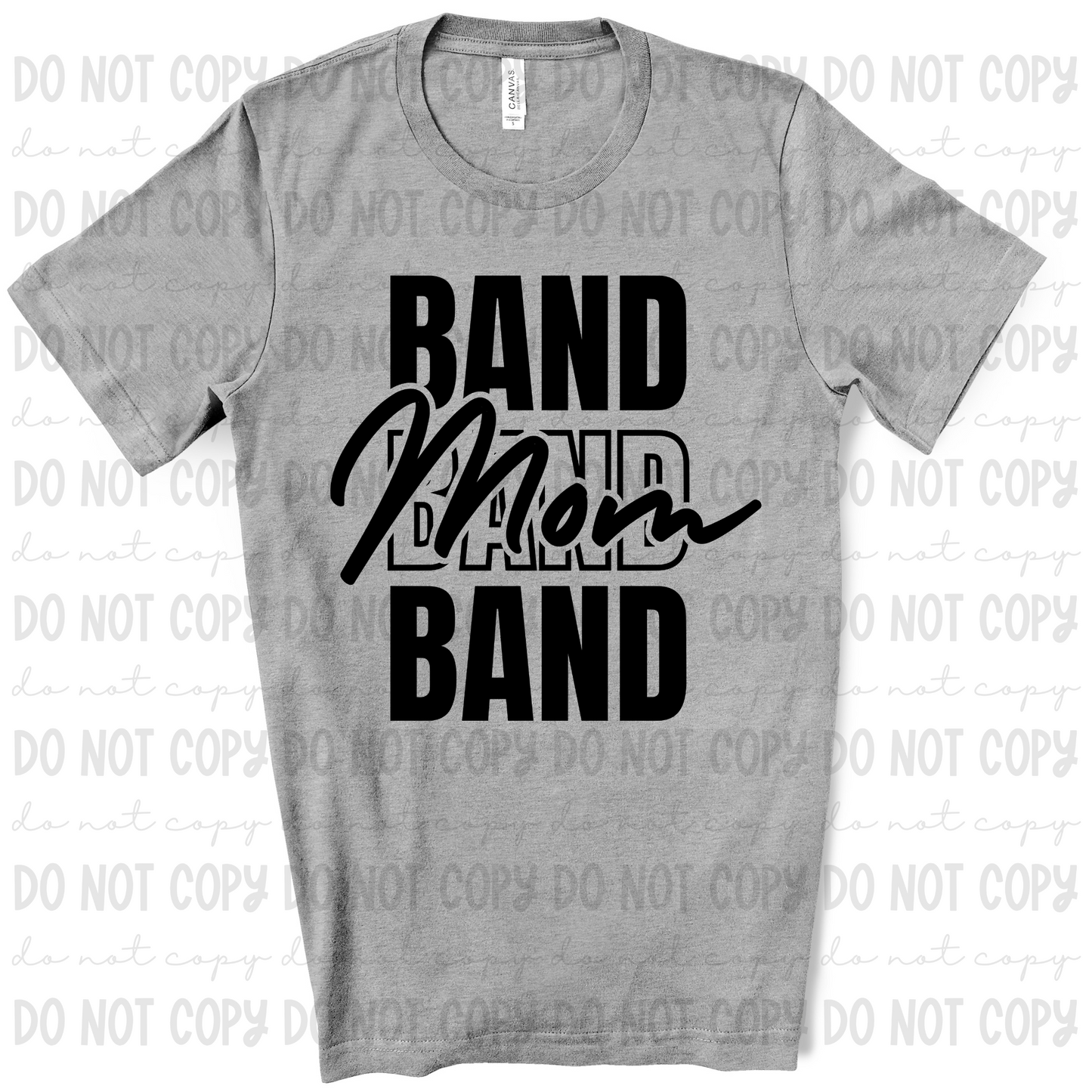 Band Stack Mom Script  - PNG Set