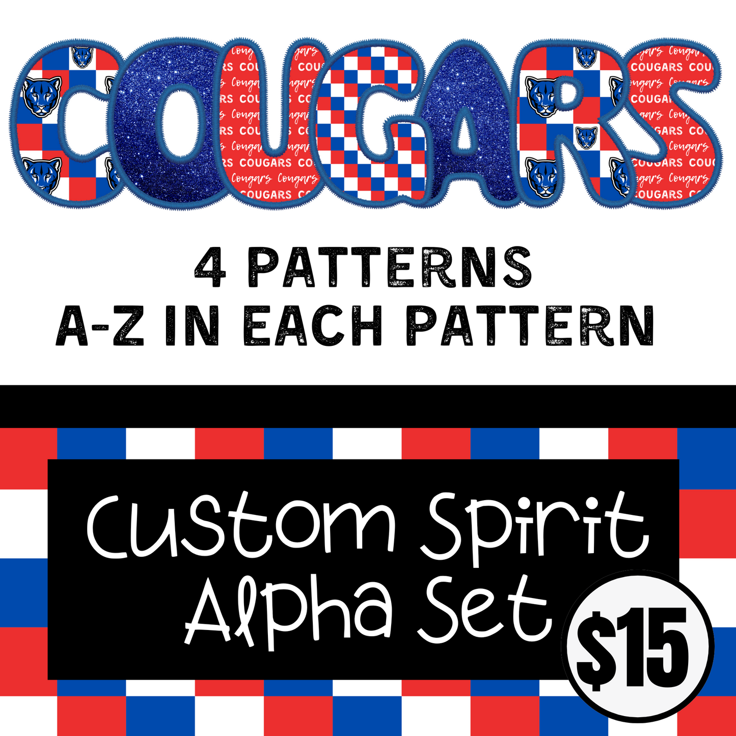 Custom Spirit Alpha Set - 4 Patterns PNGS NOT TYPEABLE!