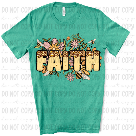 Faith Bee Floral - PNG