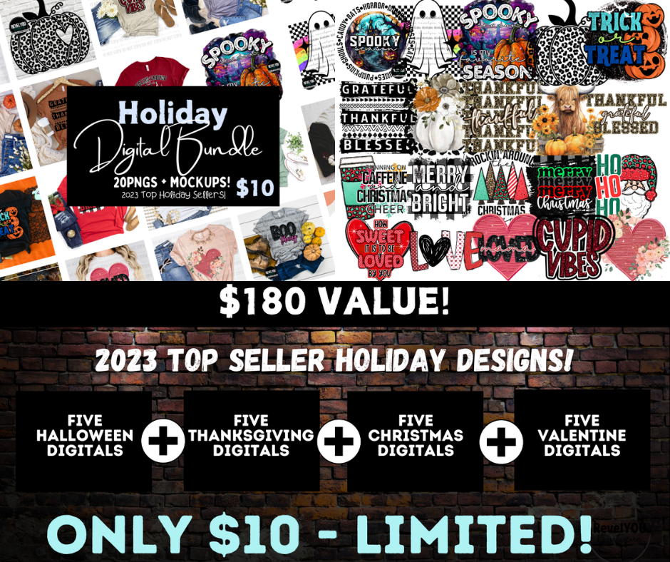 2023 Top Seller Holiday Digital Bundle - LIMITED EDITION will not restock!