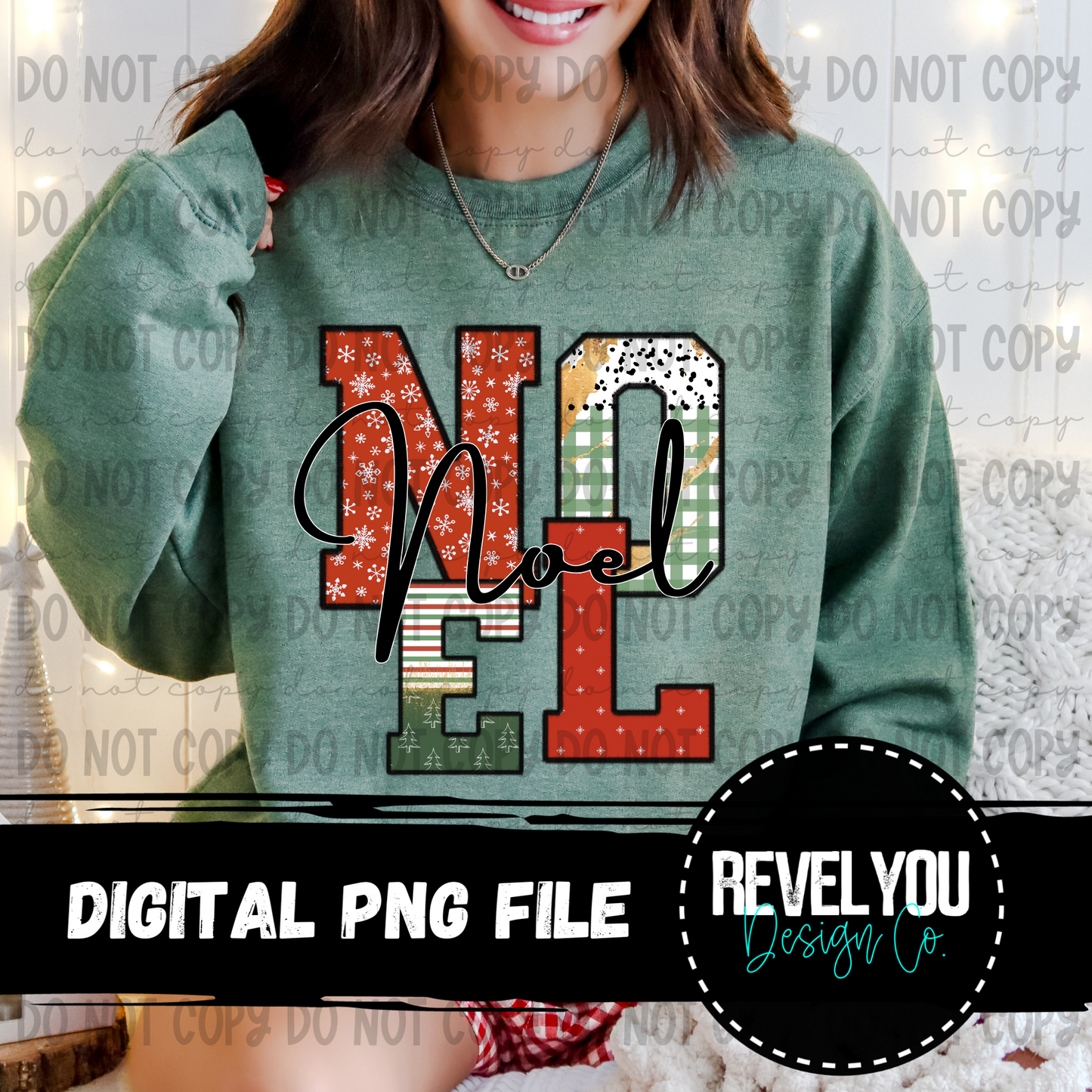 Noel Patchwork - PNG