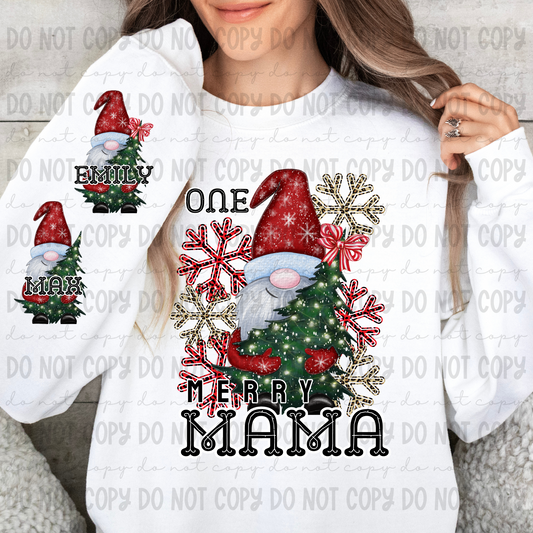 One Merry Gnome Mama - PNG