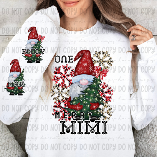 One Merry Gnome Mimi - PNG