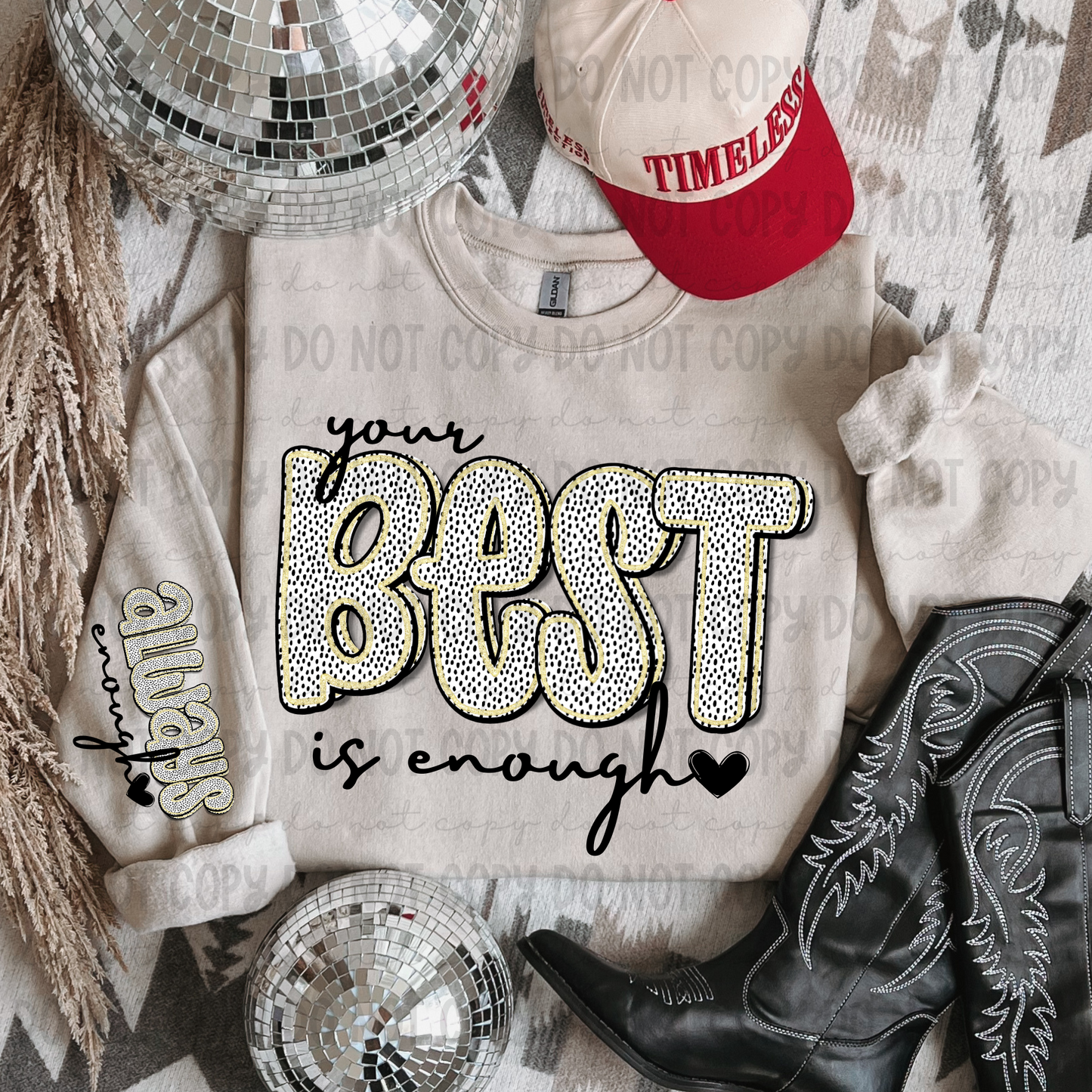 Your Best Is Enough Set - PNG